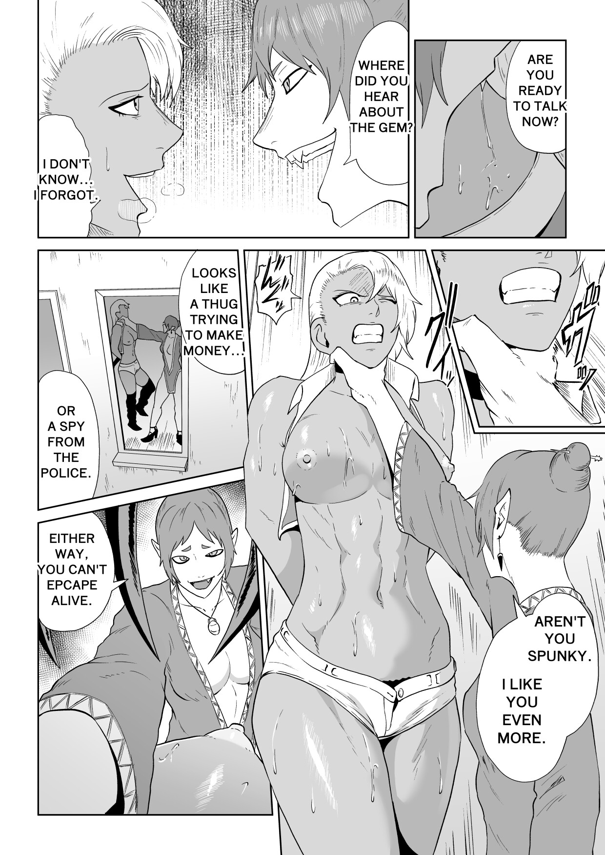 Hentai Manga Comic-Golden Ulfulna Magic Stone Vein 1-Read-29